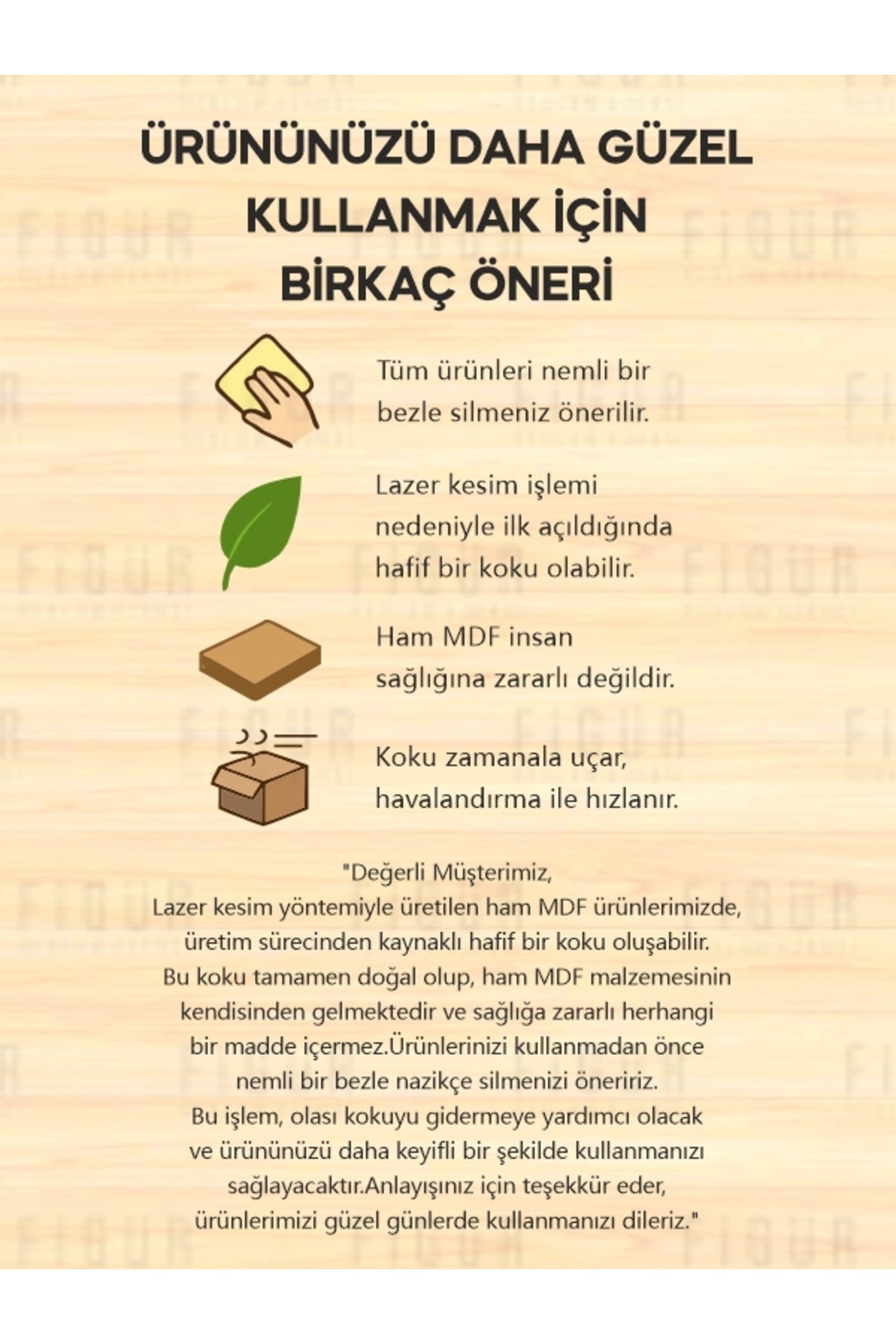 Lazer Kesim Kişiselleştirilebilir İsim