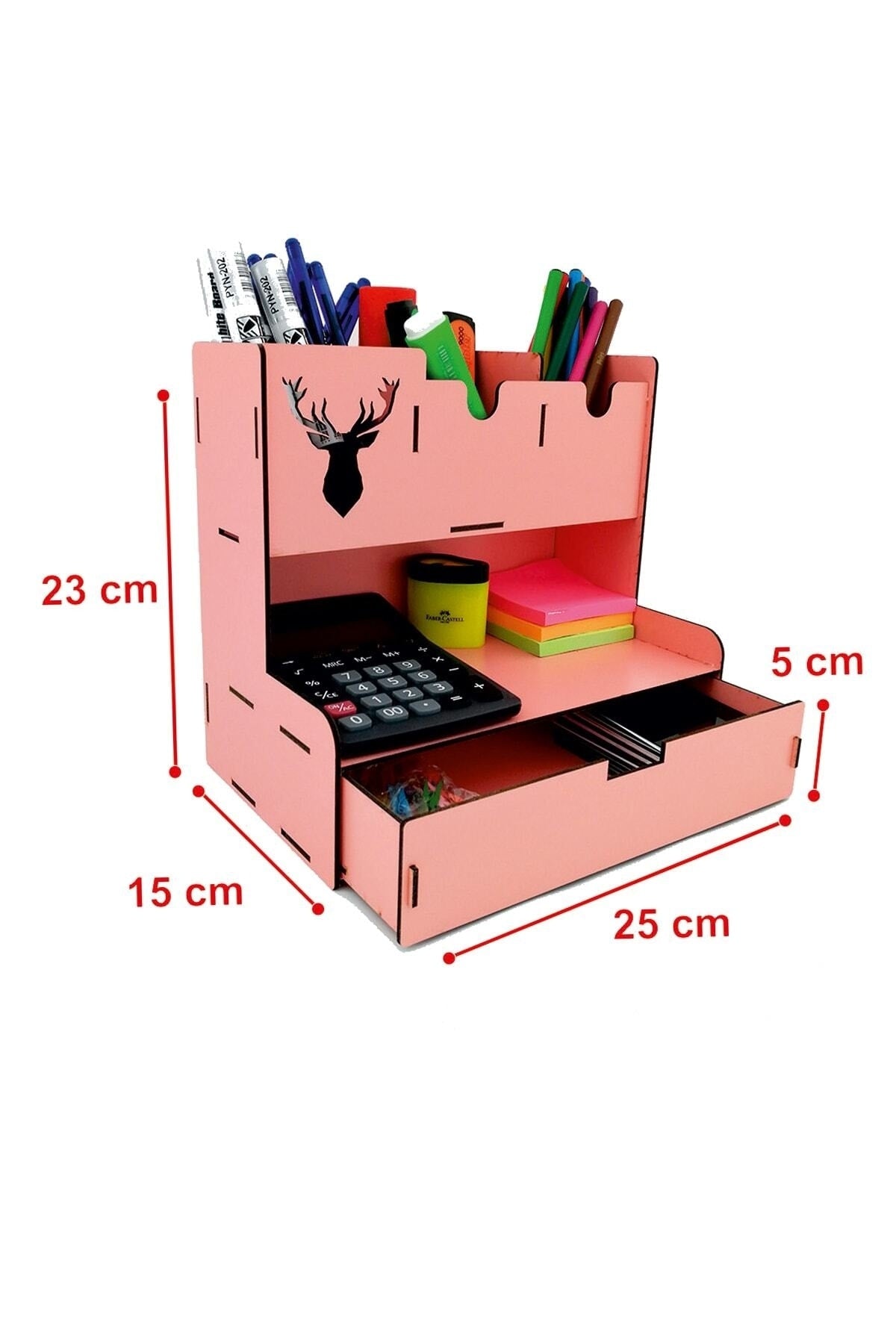 Handy Mate Masaüstü Kalemlik Organizer Pembe