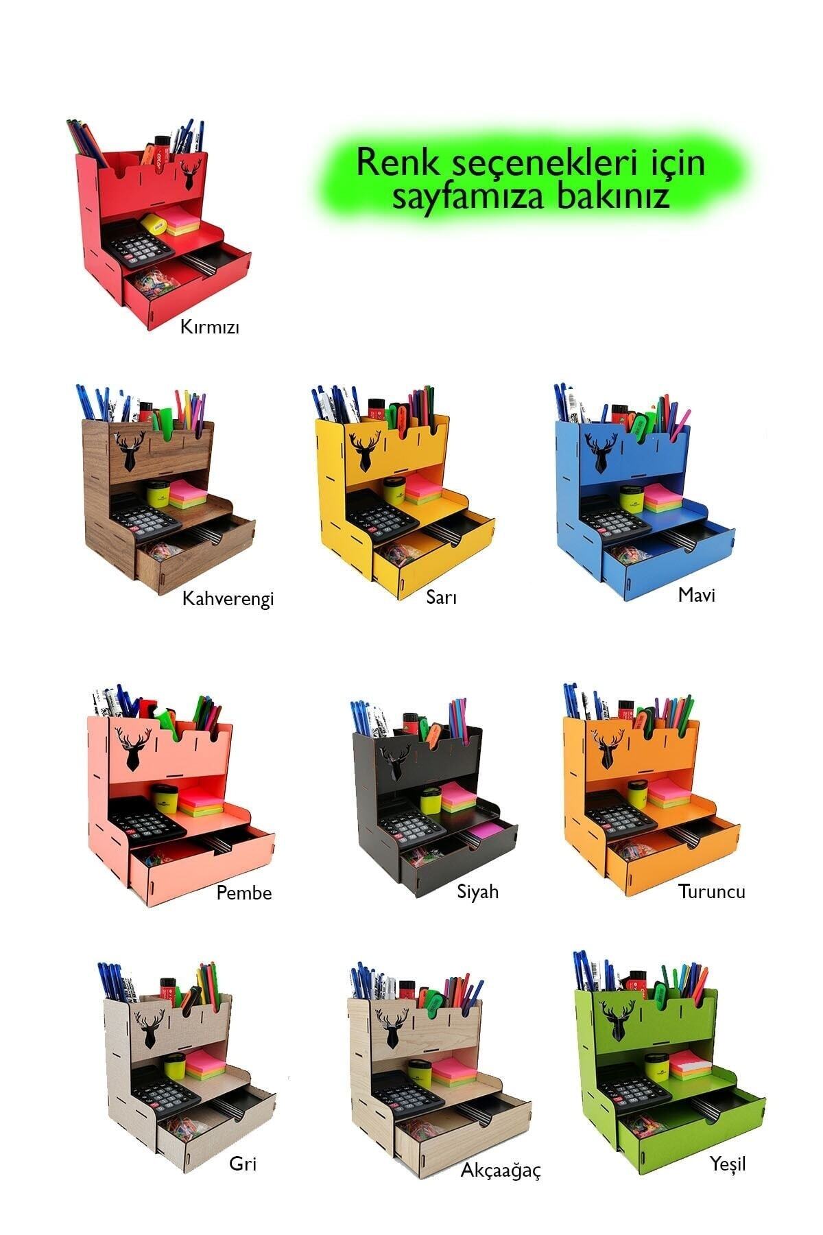 Handy Mate Masaüstü Kalemlik Organizer Pembe