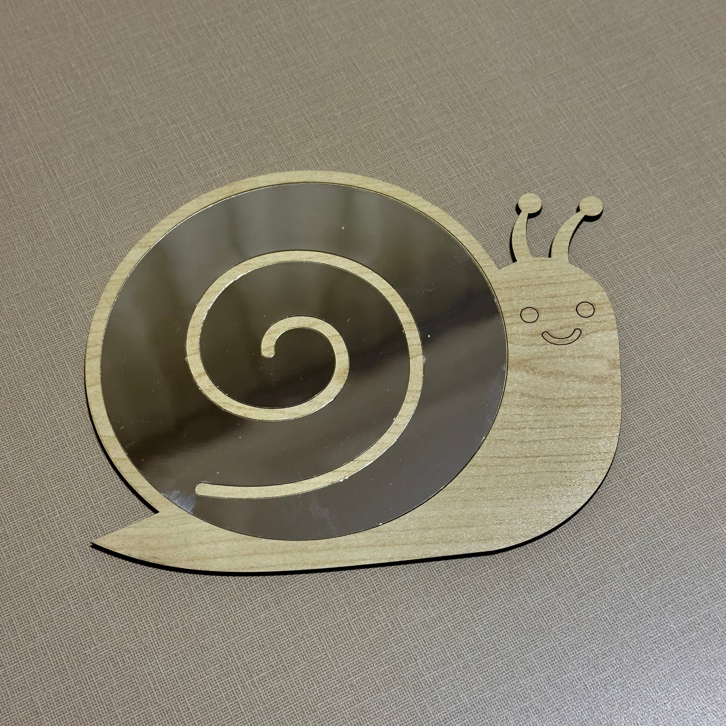 Çocuk Odası Dekoratif Duvar Aynası 20 cm | Sevimli Figürlü Ayna