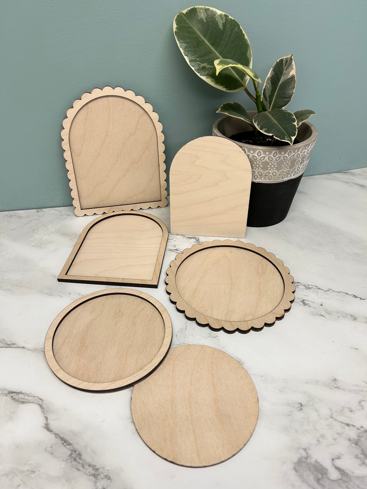 Ahşap Magnet ve Kapı Süsü | 7 cm Magnet, 20-30 cm MDF Dekor