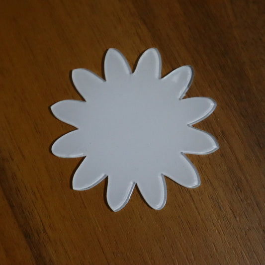 7 cm Güneş & Çiçek Formlu Pleksi Magnet (50 Adet) – Hediyelik ve Kişiselleştirme Tasarımları İçin