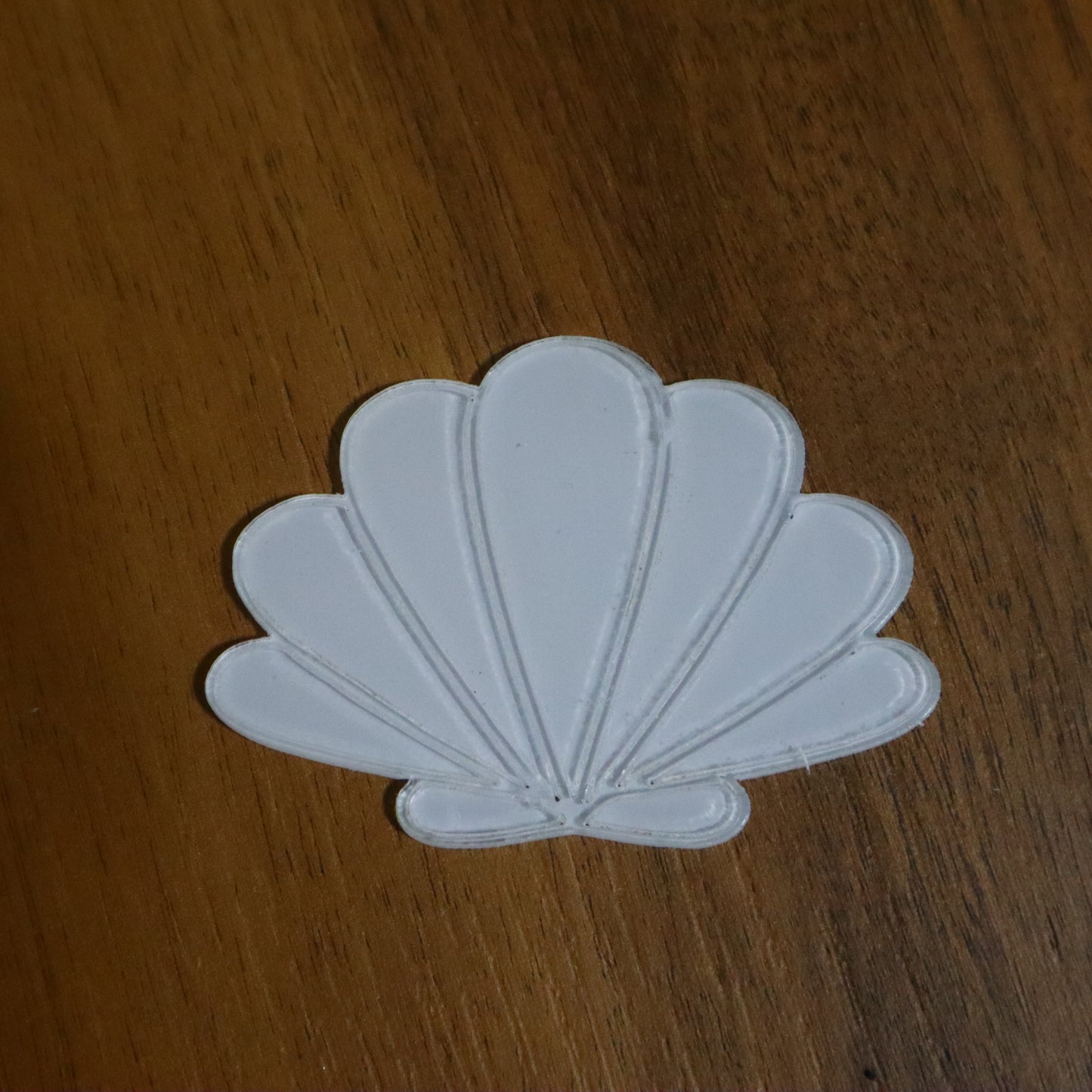 7 cm İstiridye Magnet – Çizgili Deniz Kabuğu Tasarım Bebek Şekeri & Hediyelik (50 Adet)