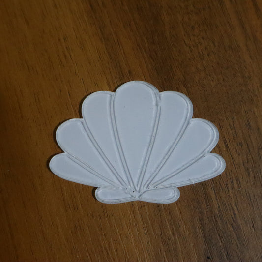 7 cm İstiridye Magnet – Çizgili Deniz Kabuğu Tasarım Bebek Şekeri & Hediyelik (50 Adet)