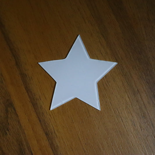 7 cm Yıldız Magnet – Minimal Düz Yıldız Tasarım Bebek Şekeri & Hediyelik (50 Adet)